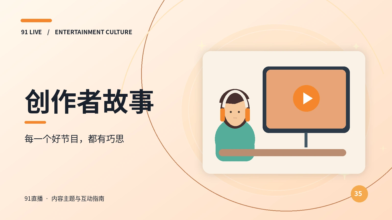 创作者故事频道主题图